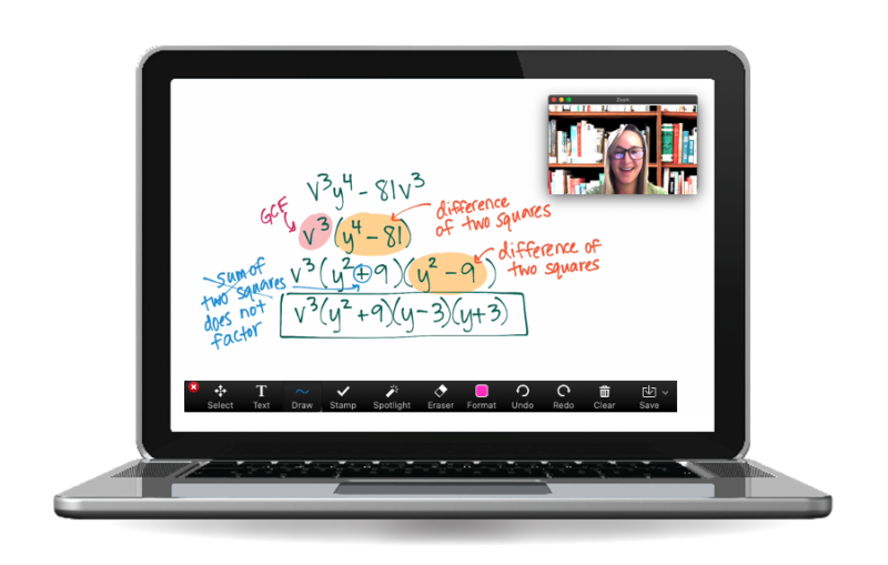 zoom virtual math tutoring